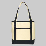 Medium Cotton Canvas Tote